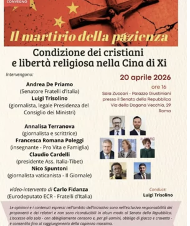 l martirio della pazienza - Condizione dei cristiani e libertà religiosa nella Cina di Xi Jinping